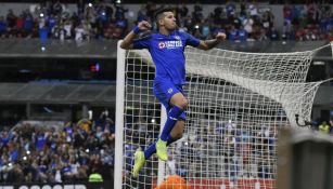 Cruz Azul: Pablo Cepellini festeja un gol con La Máquina 