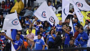 Afición de Cruz Azul, en un partido