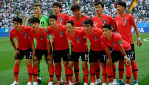 Once de Corea del Sur en el juego vs el Tri en Rusia 2018