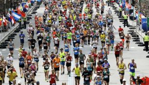 Maratón de Boston en abril del 2017