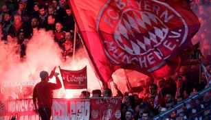 Fans del Bayern Munich en un partido de la Bundesliga