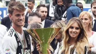 Pareja de Daniele Rugani esta preocupada por el COVID-19