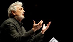 Plácido Domingo, durante un concierto