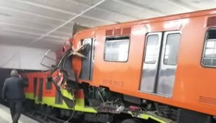 Accidente en el metro Tacubaya 