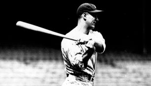 Gehrig, en un juego de los Yankees