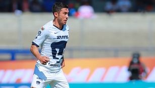 Juan Pablo Vigón en partido con los Pumas 