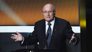 Joseph Blatter durante un evento de FIFA