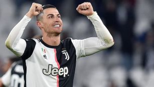 Cristiano Ronaldo celebra una anotación con la Juventus 