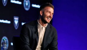 David Beckham en un evento con el Inter de Miami
