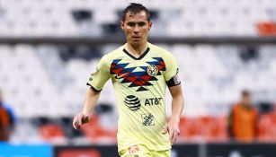 Paul Aguilar, en un juego del América