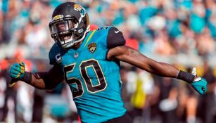 Telvin Smith, durante un juego de Jacksonville