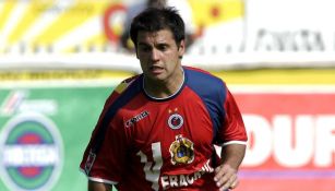 Grillo Biscayzacú en partido con Veracruz