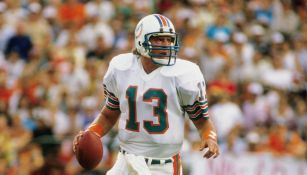 Dan Marino durante un juego de los Miami Dolphins