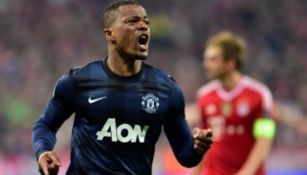 Patrice Evra como jugador del Manchester United