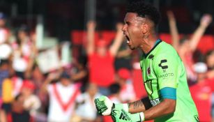 Pedro Gallese en acción con Veracruz