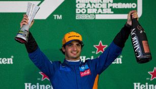 Carlos Sainz tras un Gran Premio de Fórmula 1 
