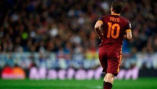  Francesco Totti, jugador histórico de la Roma