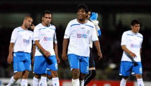 Melvin Brown jugando con Cruz Azul