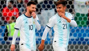 Dybala junto a Messi con Argentina