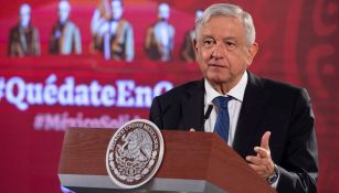 López Obrador en conferencia de prensa matutina