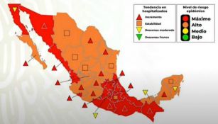 Coronavirus en México en la Semana 25 de contingencia