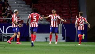LaLiga: Atlético de Madrid, con Héctor Herrera de titular, venció al Valladolid y es tercero