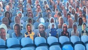 Bin Laden apareció como 'aficionado' del Leeds United