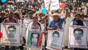 Una de las protestas por el caso Ayotzinapa