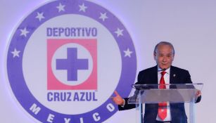 Guillermo Alvarez, durante una conferencia