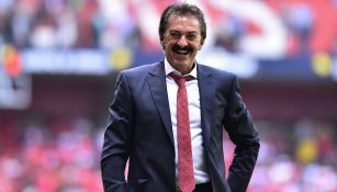 La Volpe en un partido