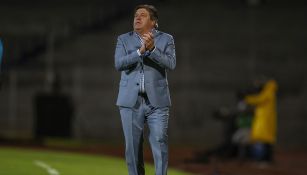 Miguel Herrera en el partido contra Toluca 