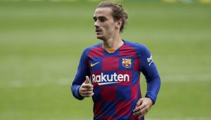 Griezmann en partido con Barcelona