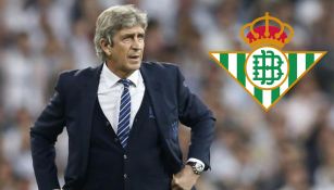 Manuel Pellegrini durante un compromiso 