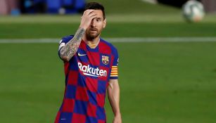 Messi en lamento de gol