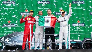 Hamilton en GP de México 2019
