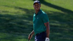 Tiger Woods durante su competencia en el Memorial 