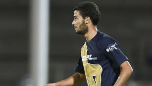 Jerónimo Rodríguez en acción con Pumas