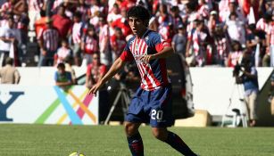 Chore Mejía en un partido con Chivas en 2009