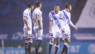 Jugadores de Puebla se lamentan por el empate