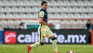 Jorge Sánchez durante un partido con América