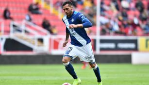 Maximiliano Perg en partido con Puebla