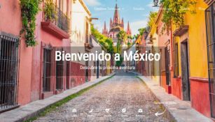 Portal turístico VisitMéxico