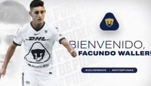 Pumas: Facundo Waller fue anunciado como nuevo refuerzo auriazul