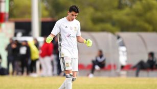 Carlos Galindo durante un partido con Tigres Sub 20