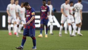 Lionel Messi tras goleada ante Bayern Munich
