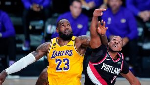 Trail Blazers sorprendieron a los Lakers en primer juego de Playoffs