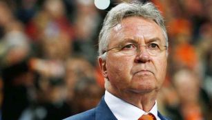 Guus Hiddink, en su etapa como entrenador de Holanda 