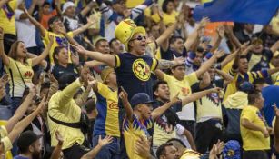 Afición del América en el Estadio Azteca