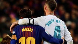 Sergio Ramos sobre Messi: 'Me gustaría que siguiera en Barcelona' 