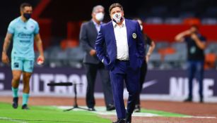 Miguel Herrera durante un partido con América